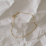 Golden Kiss Chain Simple Necklace gembea jewelry