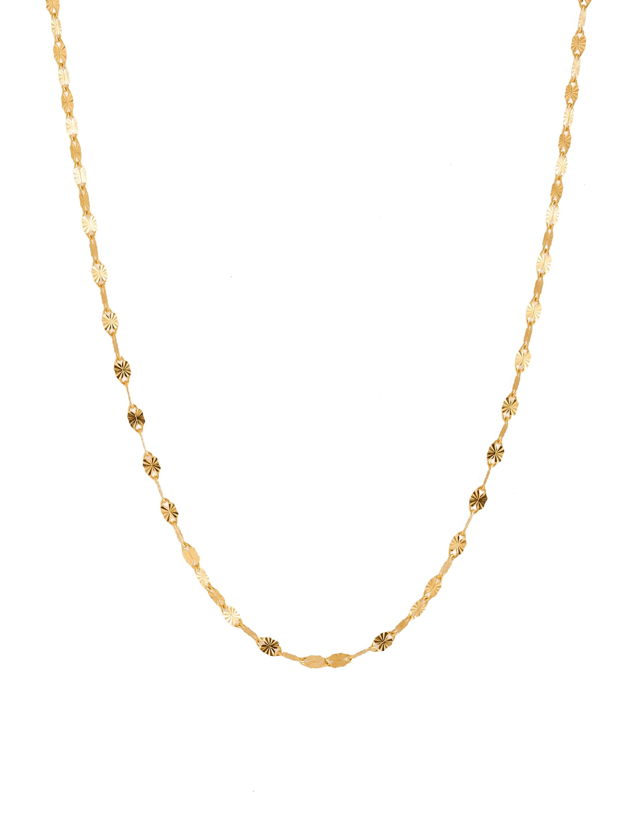 Golden Kiss Chain Simple Necklace gembea jewelry