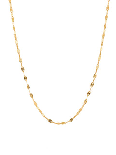 Golden Kiss Chain Simple Necklace gembea jewelry