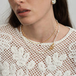 Golden Kiss Chain Simple Necklace gembea jewelry