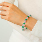 Spring Heartbeat Green Agate Bracelet - Gembea Jewelry