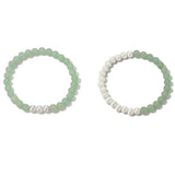Green Eastern Jade Bead Bracelet gembea jewelry