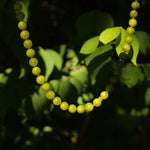 Green Grape Gemstone Beaded Necklace gembea jewelry
