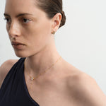 Heart Weave Lab-grown Diamond Stud Earrings gembea jewelry