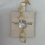 Love Baroque Small Metal Circle Bracelet - Gembea Jewelry