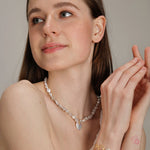 Gembea jewelry Love Baroque Small Metal Circle Bracelet