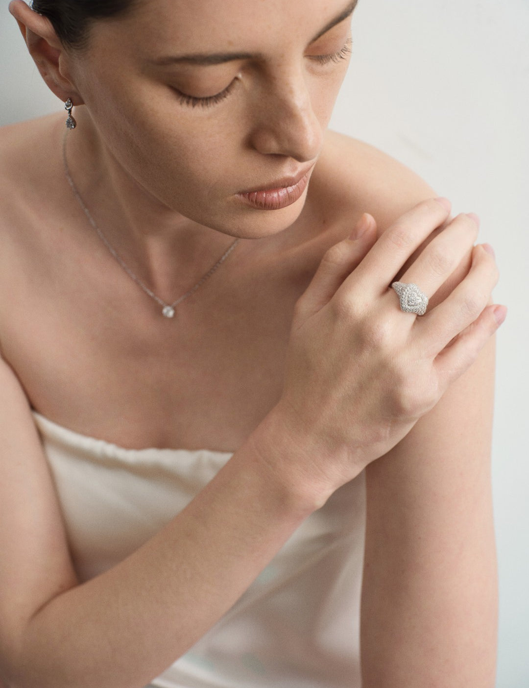 Heart Lab-grown Diamond Amore Ring gembea jewelry