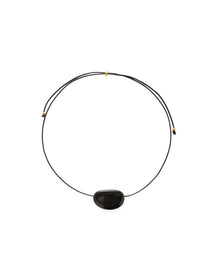 Holly Berry Black Agate Pendant Necklace gembea jewelry