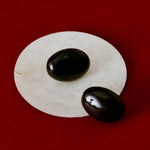 Holly Berry Black Agate Stud Earrings gembea jewelry