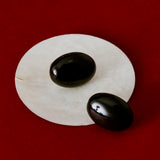 Holly Berry Black Agate Stud Earrings gembea jewelry