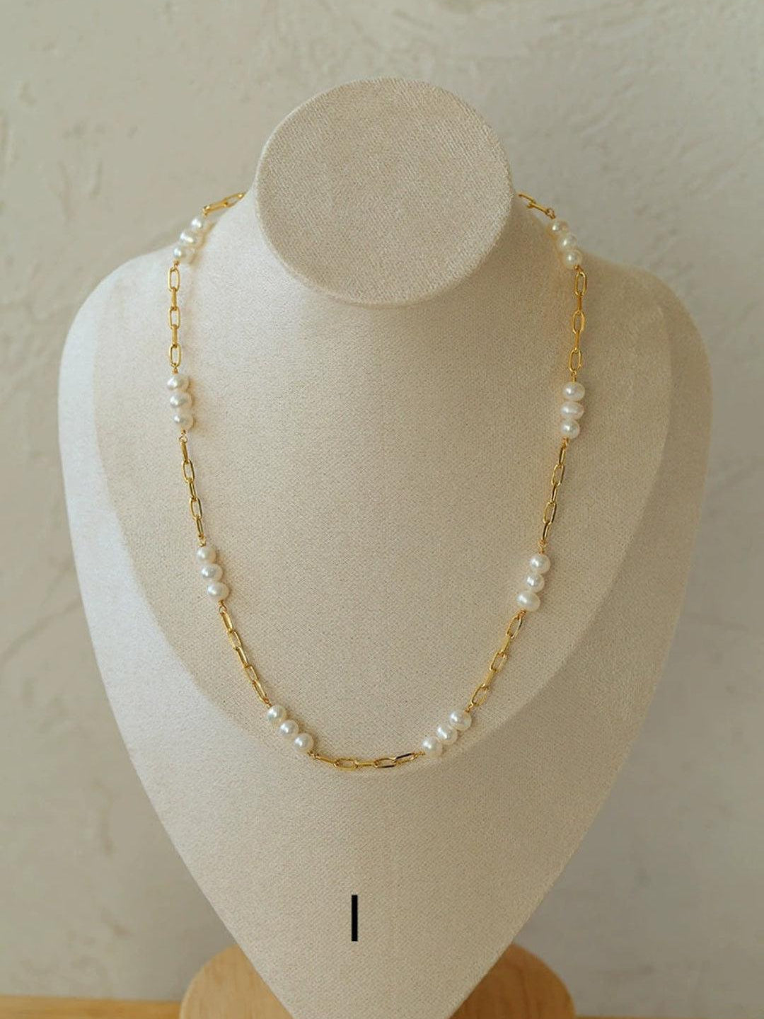 Overlay Natural Pearl Pendant Necklace - Gembea Jewelry