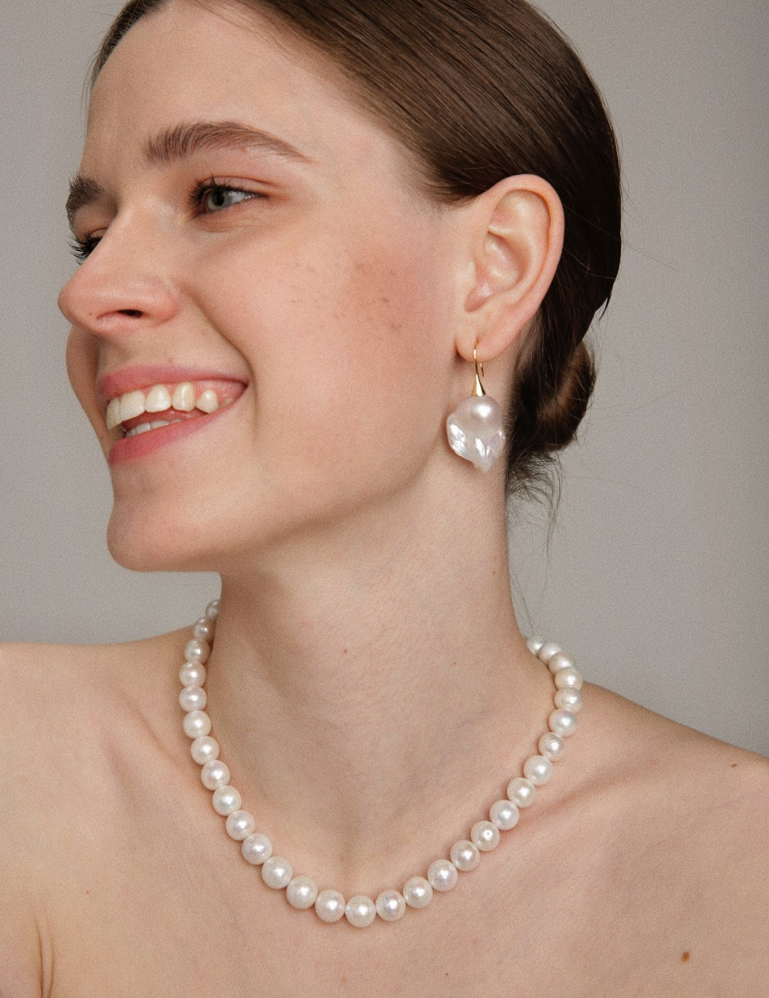 Gembea Jewelry Edison Pearl Beaded Necklace