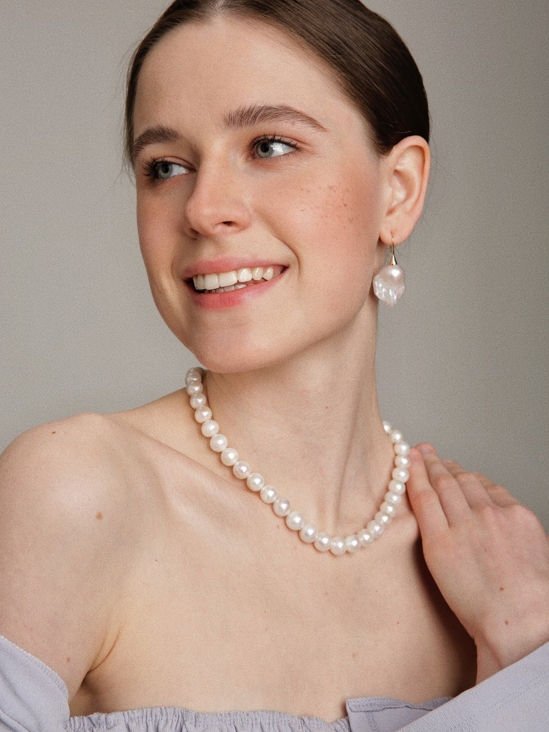 Gembea Jewelry Edison Pearl Beaded Necklace