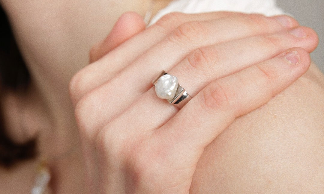 Pearl Ring-Gembea Jewelry