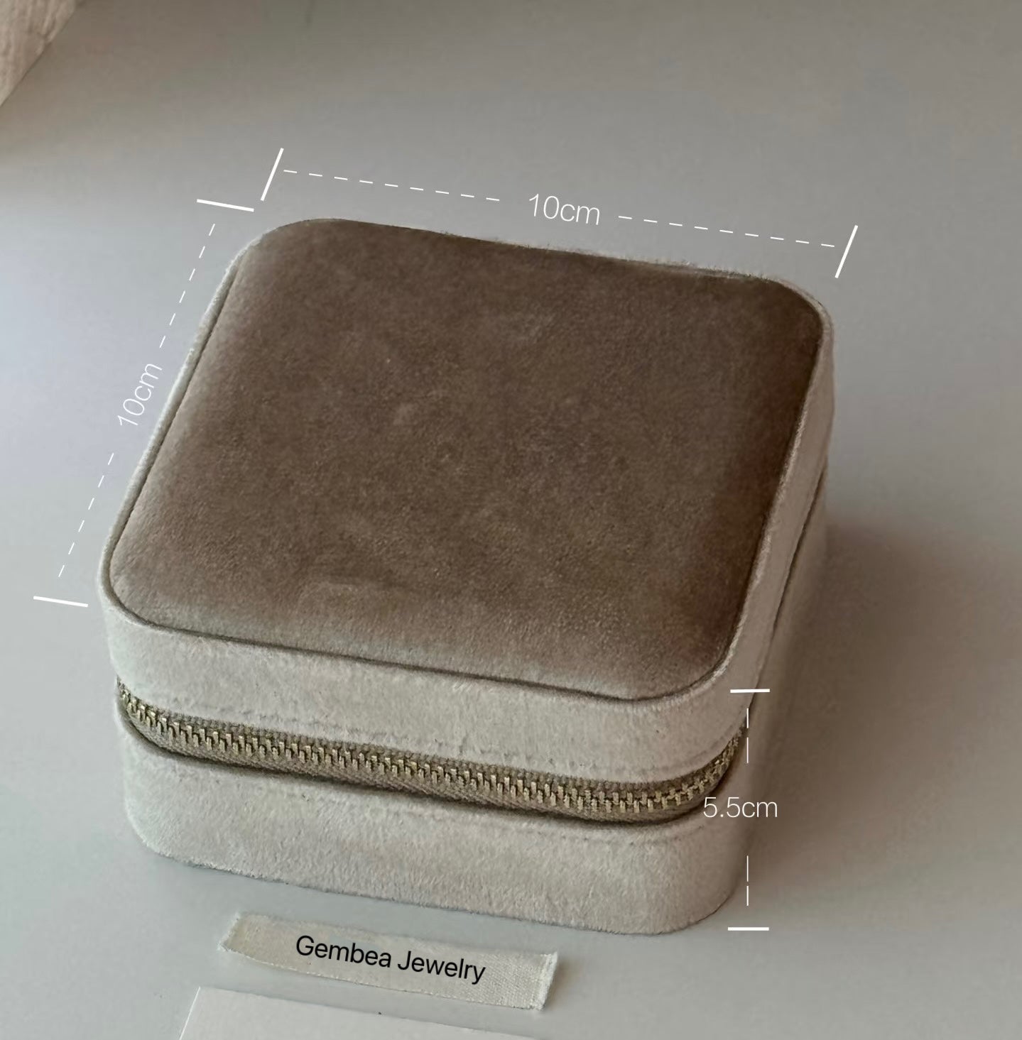 Gembea Jewelry Velvet Jewelry Box