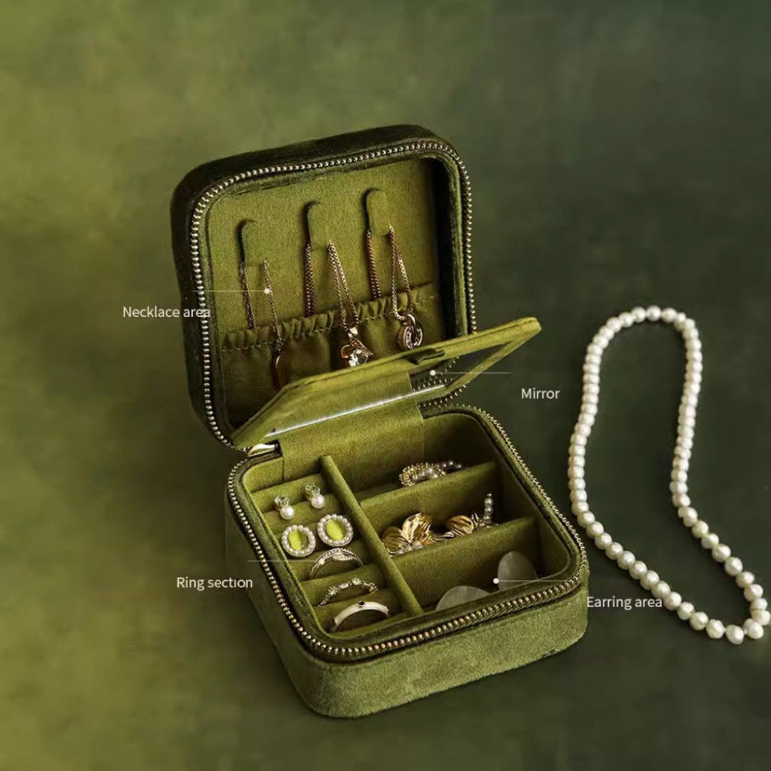 Gembea Jewelry Velvet Jewelry Box