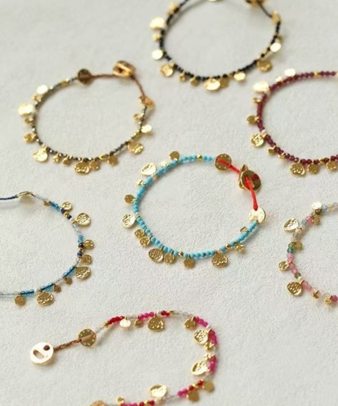 Bohemian-style Hand-woven Natural Stone Bracelet Gembea Jewelry