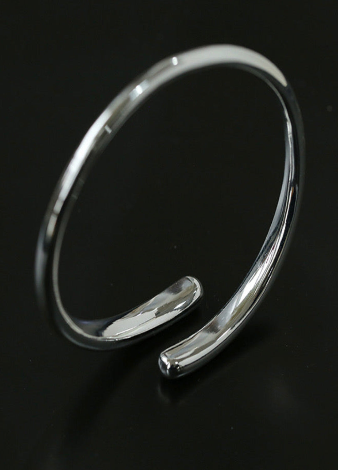 Metal Style Water-drop Open Cuff Bangle Bracelets