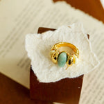 Vintage Natural Stone Ring