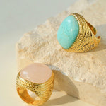 Vintage Natural Stone Ring