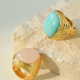 Vintage Natural Stone Ring