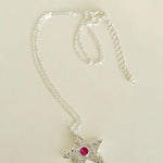 Dazzling Single Stars Necklace Gold Silver