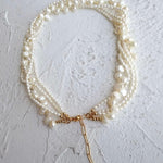 Vintage Natural Pearl Multilayer Necklace