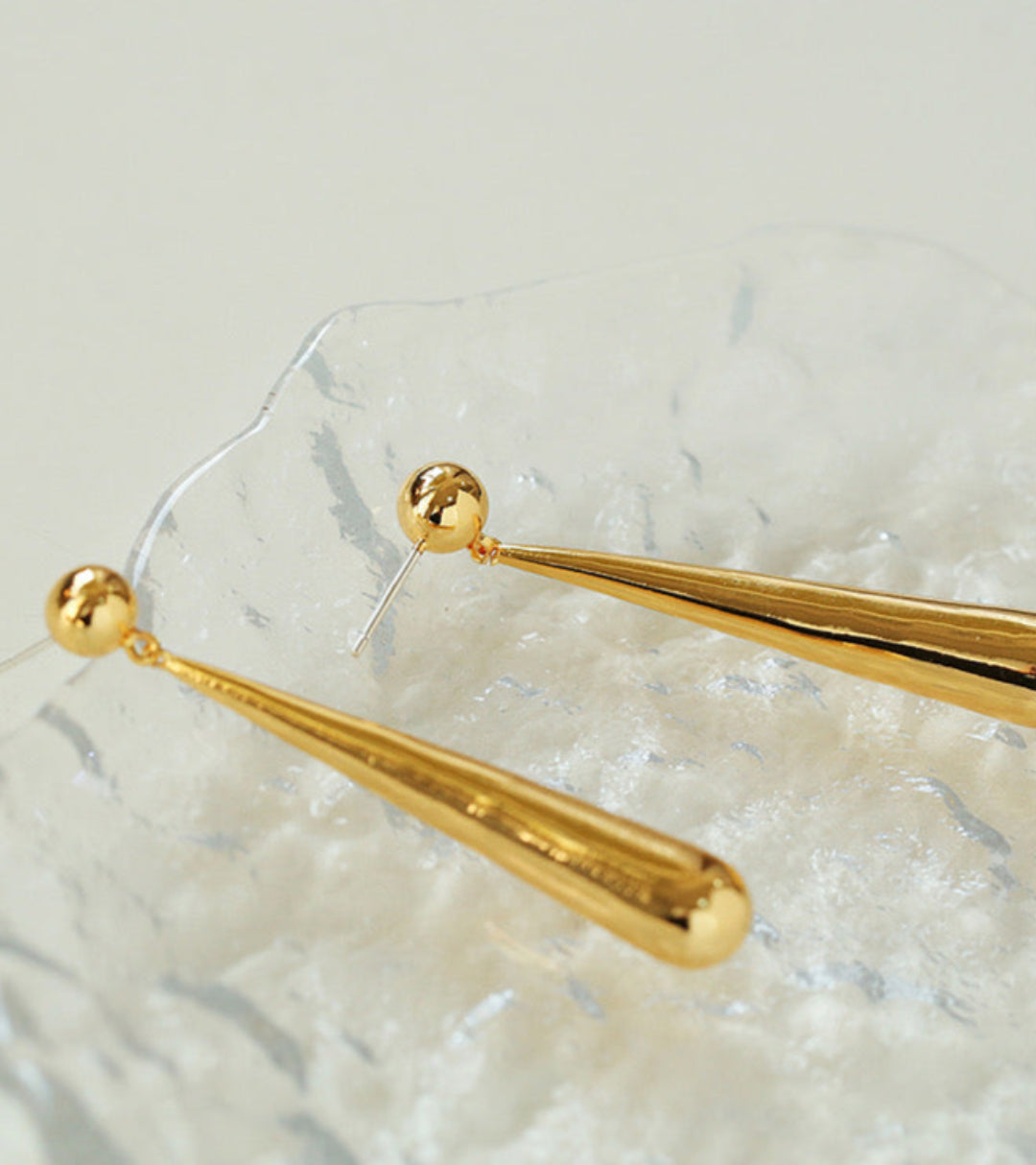 Minimalist Metal Strip Earrings