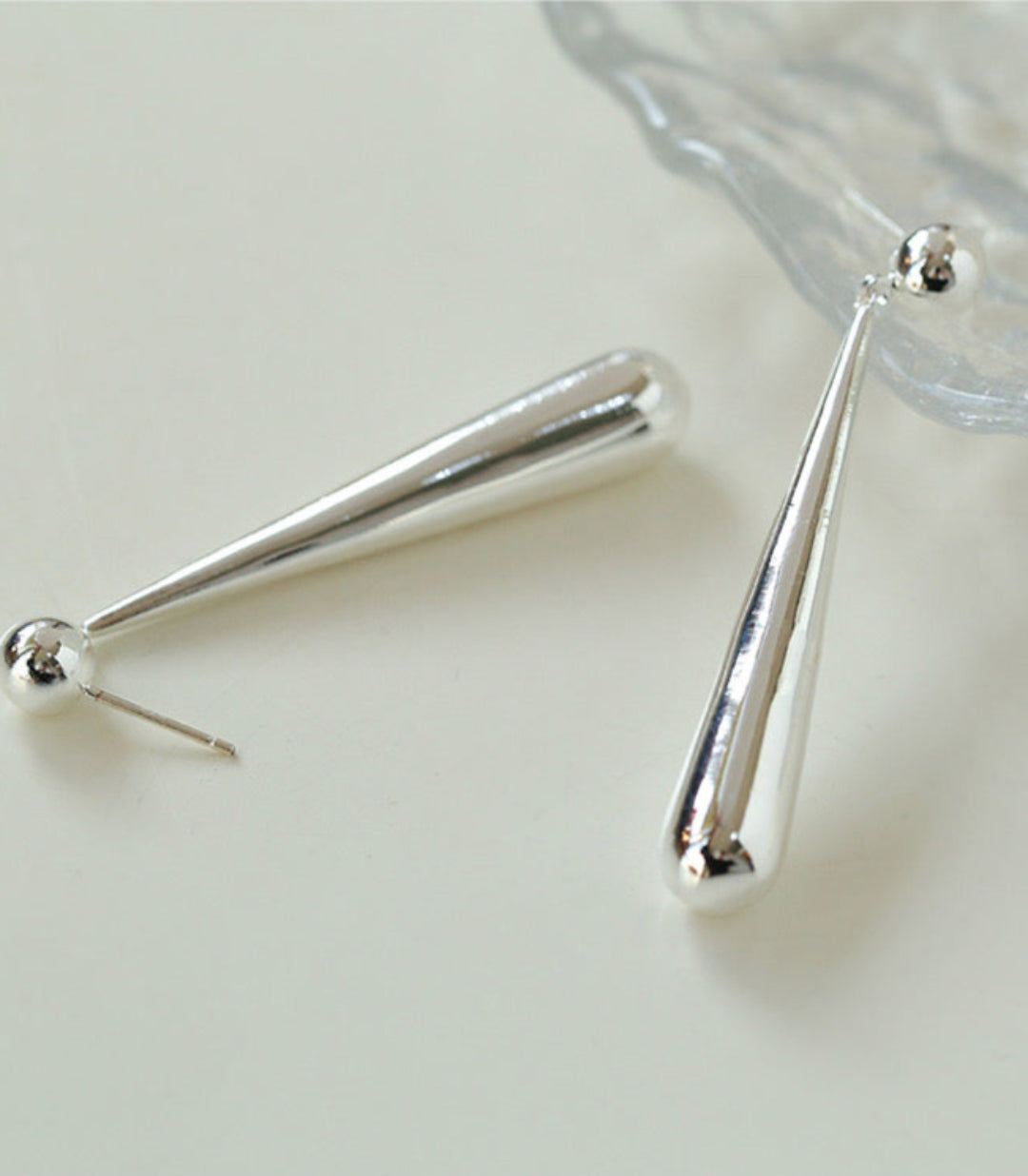 Minimalist Metal Strip Earrings