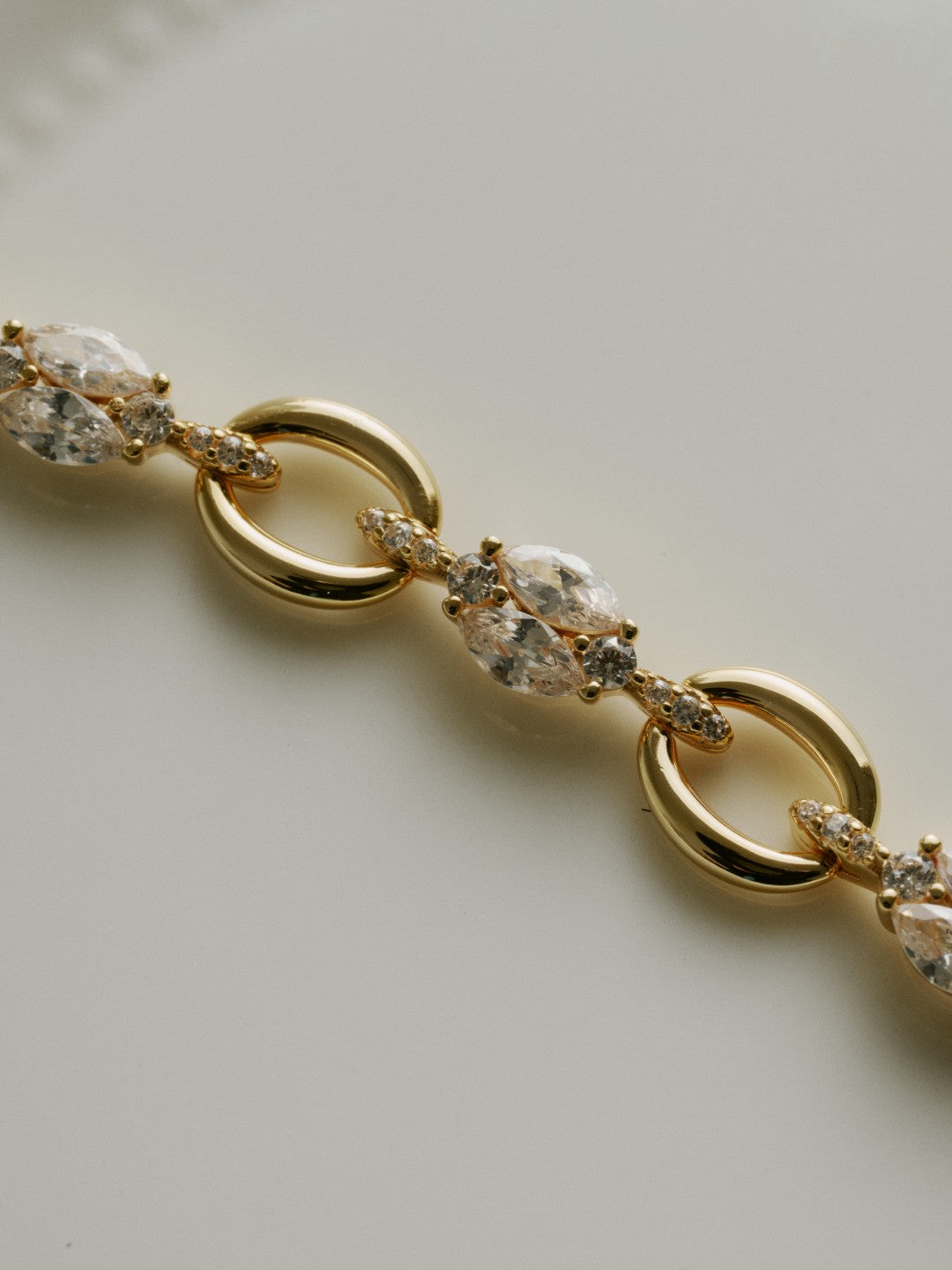 Interlock Halo Lab-grown Diamond Fine Bracelet gembea jewelry