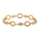 Interlock Halo Lab-grown Diamond Fine Bracelet gembea jewelry