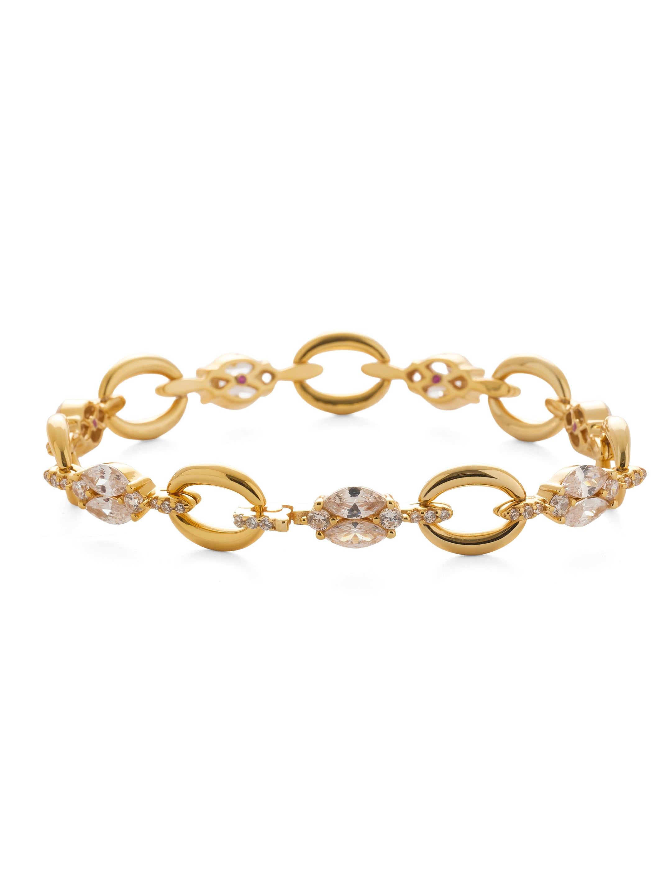 Interlock Halo Lab-grown Diamond Fine Bracelet gembea jewelry