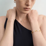 Interlock Halo Lab-grown Diamond Fine Bracelet gembea jewelry