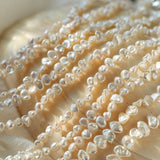 Irregular Baroque Pearl Beaded Necklace - Gembea Jewelry