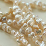 Irregular Baroque Pearl Beaded Necklace - Gembea Jewelry
