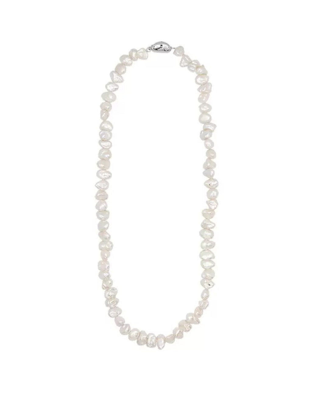 Irregular Baroque Pearl Beaded Necklace gembea jewelry