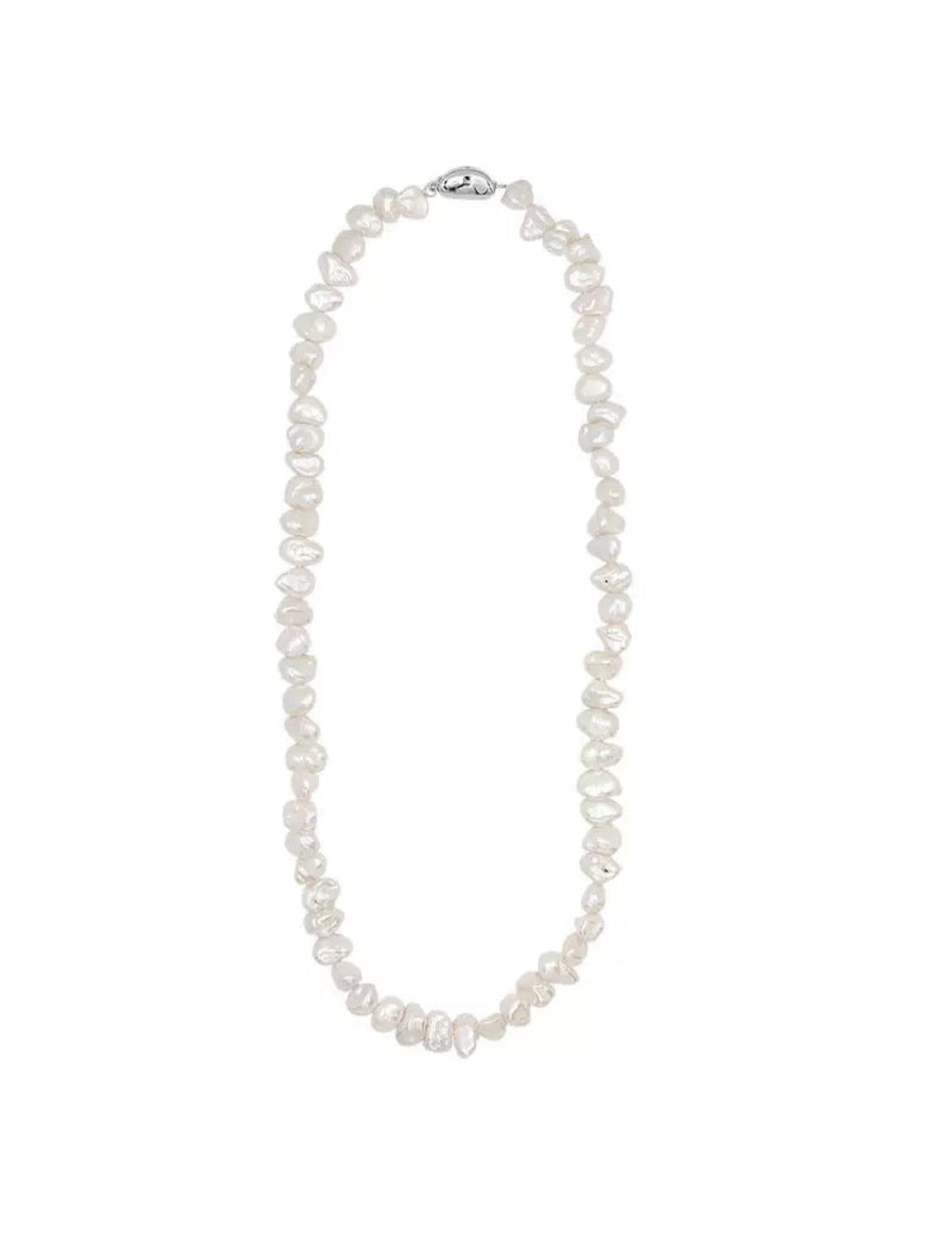 Irregular Baroque Pearl Beaded Necklace gembea jewelry