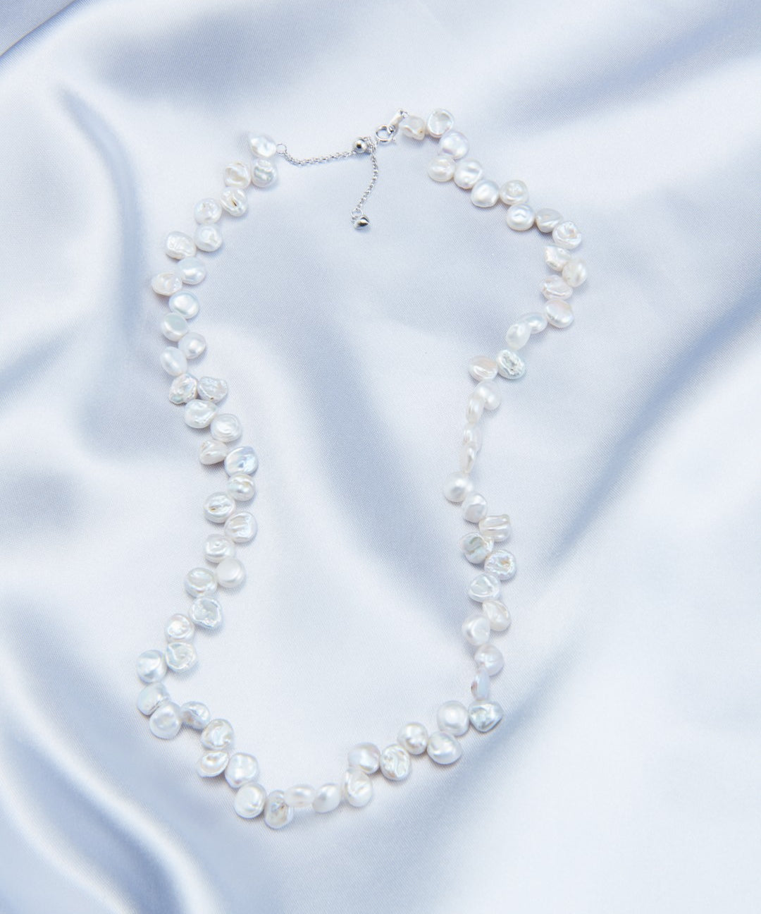 Irregular Baroque Pearl Beaded Necklace gembea jewelry