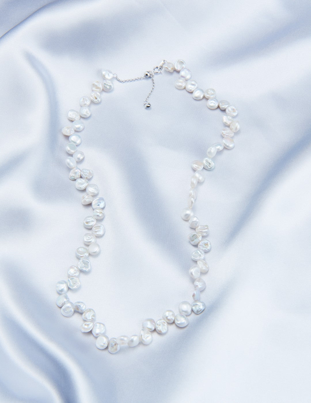 Irregular Baroque Pearl Beaded Necklace gembea jewelry