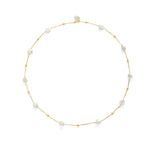 Irregular Baroque Pearl Chain Necklace