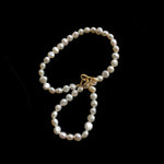Irregular Baroque Pearl Choker Necklace gembea jewelry