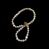 Irregular Baroque Pearl Choker Necklace gembea jewelry