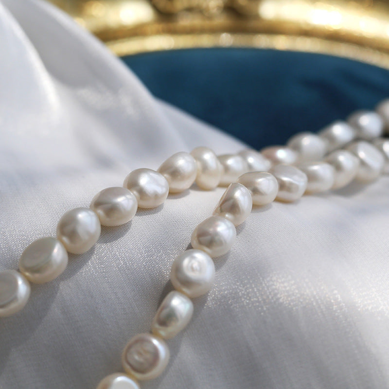 Irregular Baroque Pearl Choker Necklace gembea jewelry