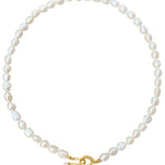 Irregular Baroque Pearl Choker Necklace gembea jewelry