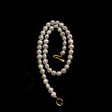Irregular Baroque Pearl Choker Necklace gembea jewelry