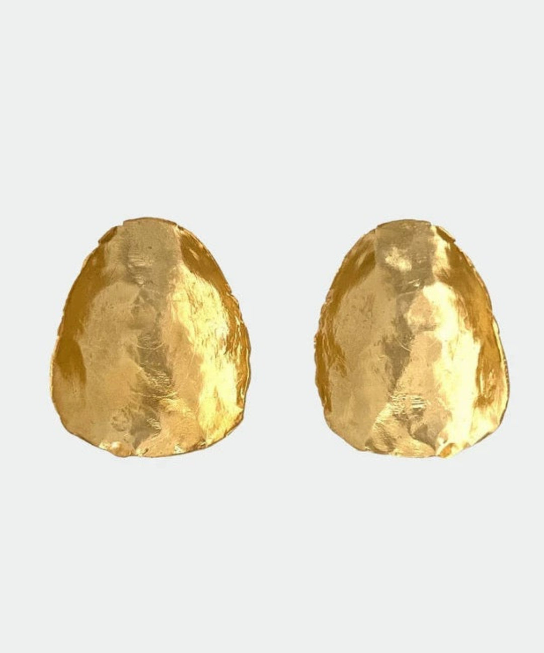 Irregular Geometric Metal Stud Earrings gembea jewelry