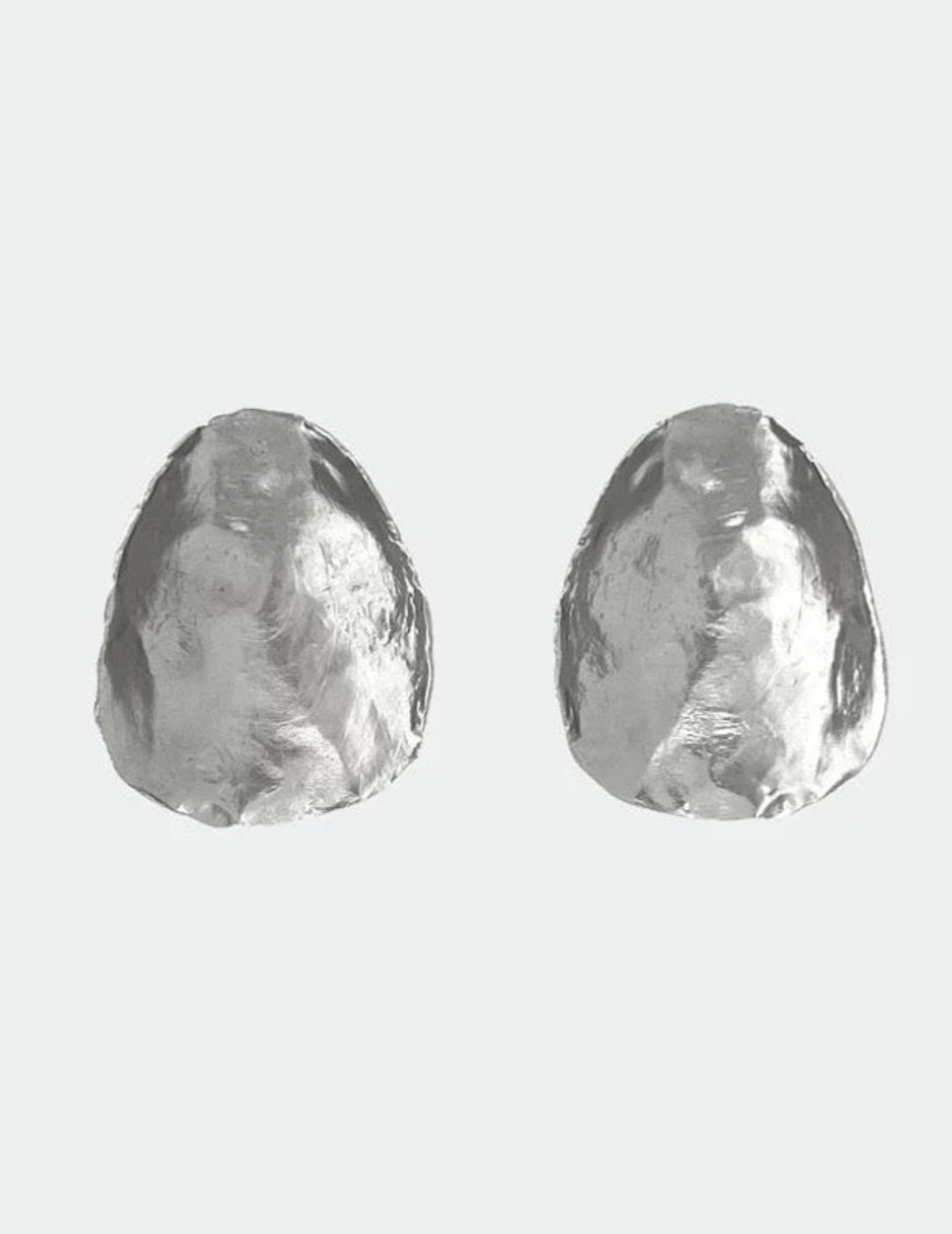 Irregular Geometric Metal Stud Earrings gembea jewelry