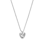 Irregular Heart Pendant Chain Necklace gembea jewelry