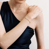 Lab-grown Diamond Frame Fine Bracelet gembea jewelry