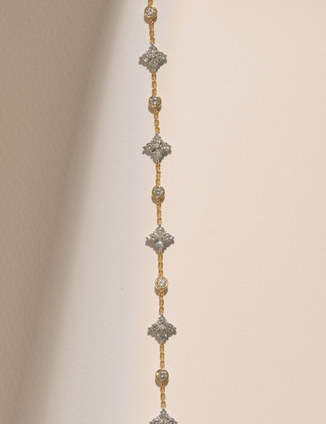 Lab-grown Diamond Frame Fine Bracelet gembea jewelry